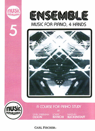Book cover for Ensemble Music for Piano, 4 hands