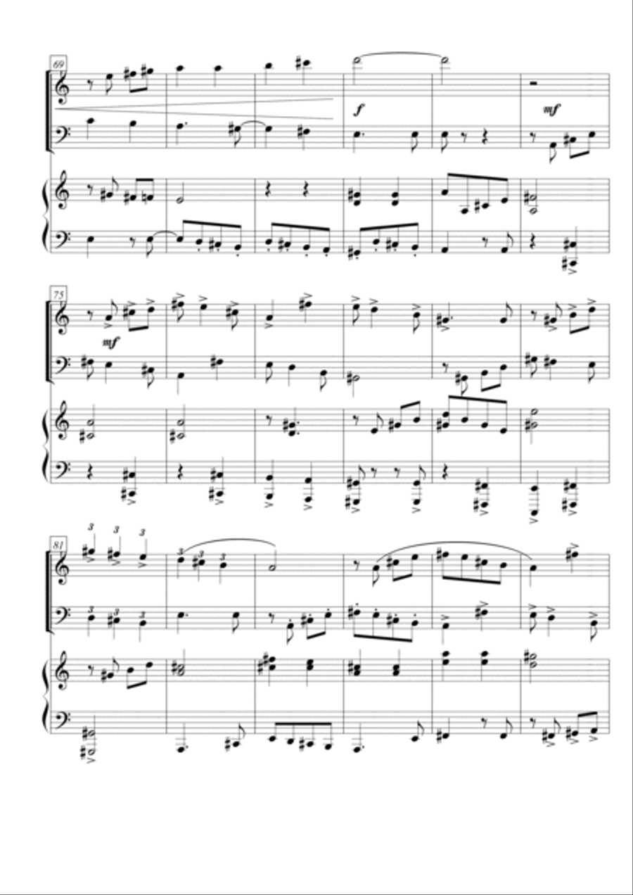 Piano Trio n° 1 Piano Trio scores gallery preview page 6