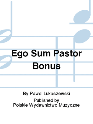 Ego Sum Pastor Bonus