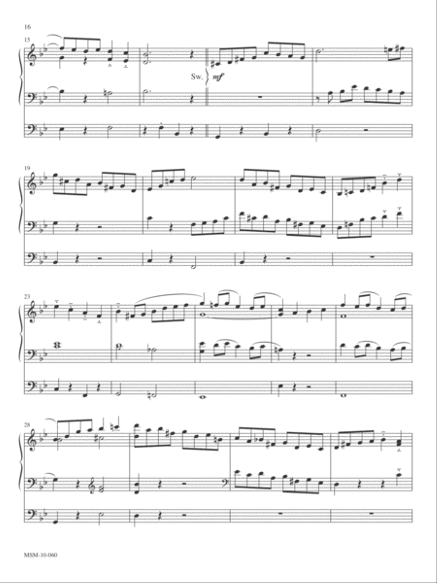 Scherzo Organ scores gallery preview page 2