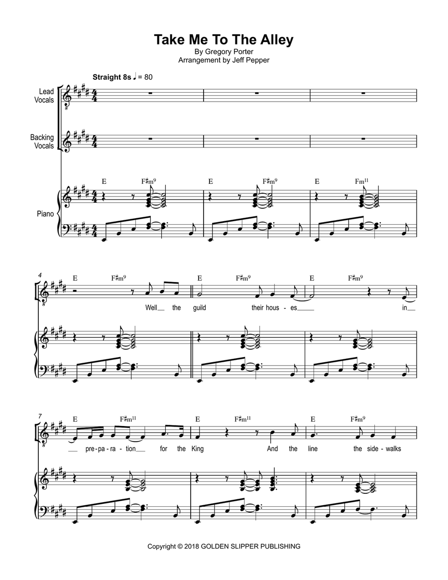 Take Me To The Alley