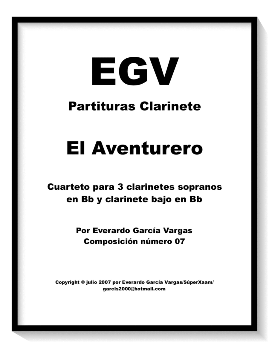 El Aventurero - Cuarteto para Clarinetes image number null