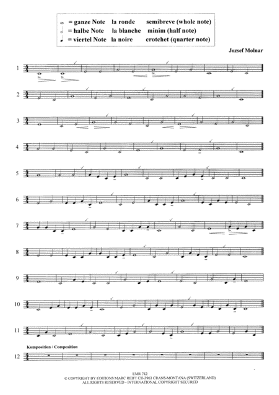 Methode de Rythme Alphorn scores gallery preview page 4