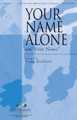 Book cover for Your Name Alone
