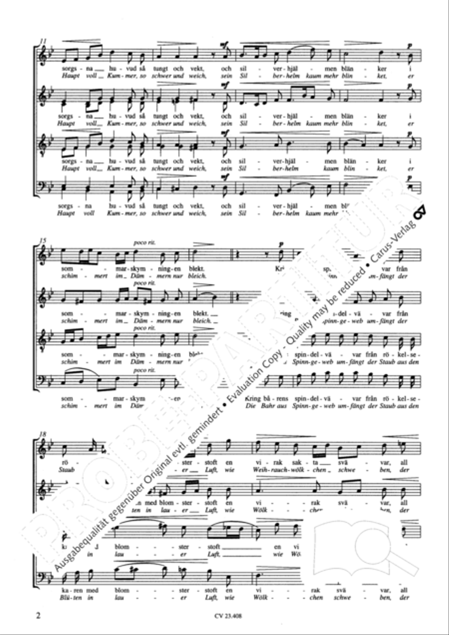 Kung Liljekonvalje SSAATTBB scores gallery preview page 3