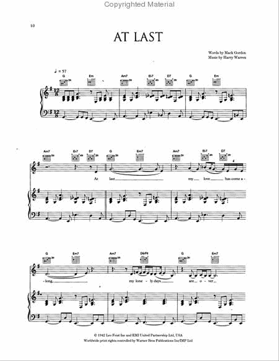 The Best of Eva Cassidy Piano, Vocal, Guitar scores gallery preview page 3