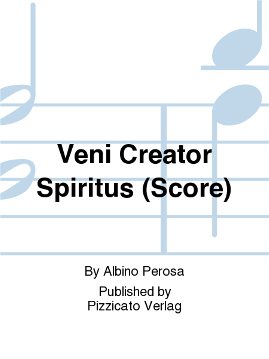 Veni Creator Spiritus (Score) Score scores gallery preview page 1