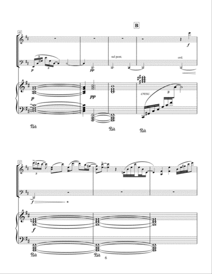 The Sundials: I;Tempus Edax Rerum (Time devours things) Piano Trio scores gallery preview page 6