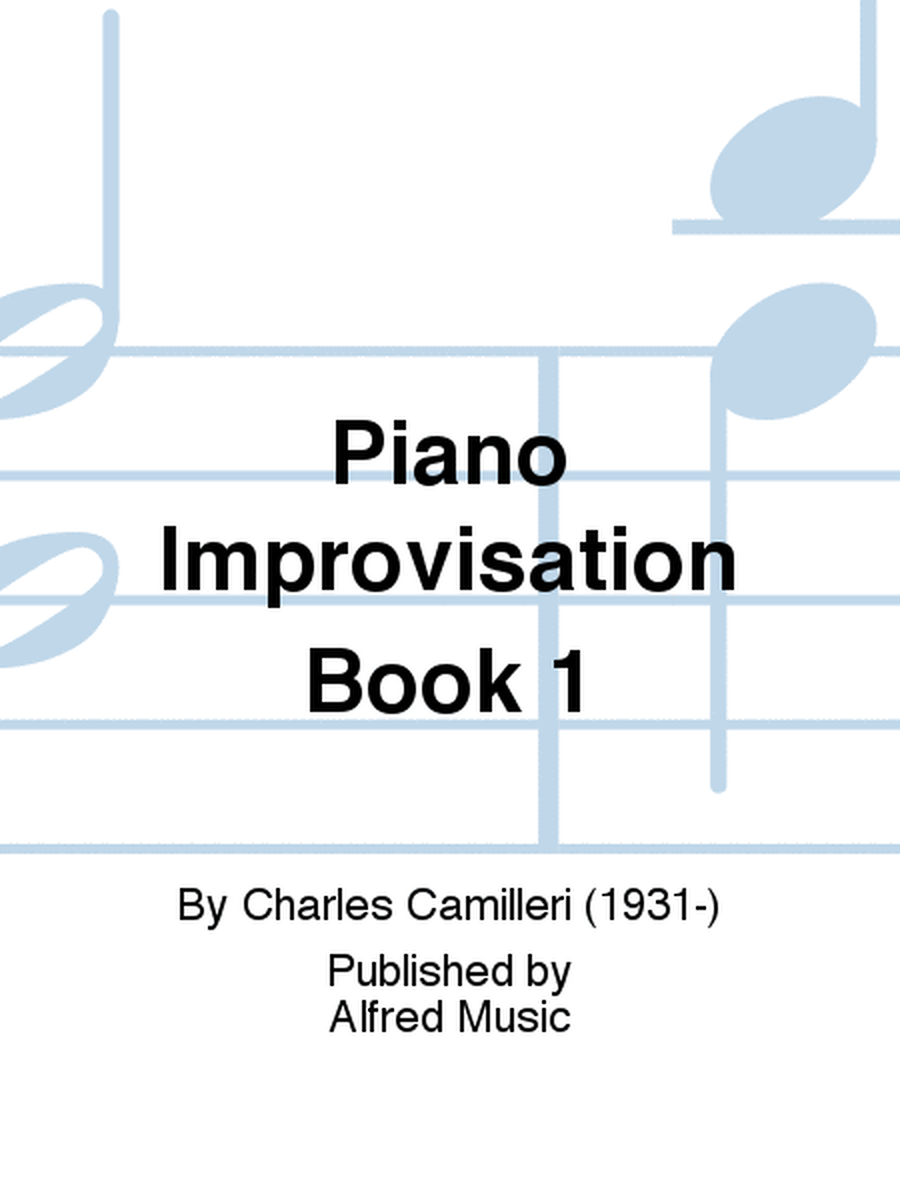 Piano Improvisation Book 1