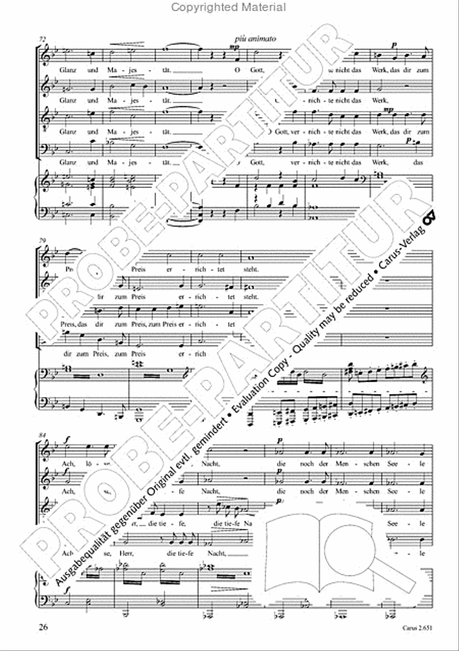 Choral collection Great Opera Choruses - Richard Wagner (choir & piano) Choir scores gallery preview page 27
