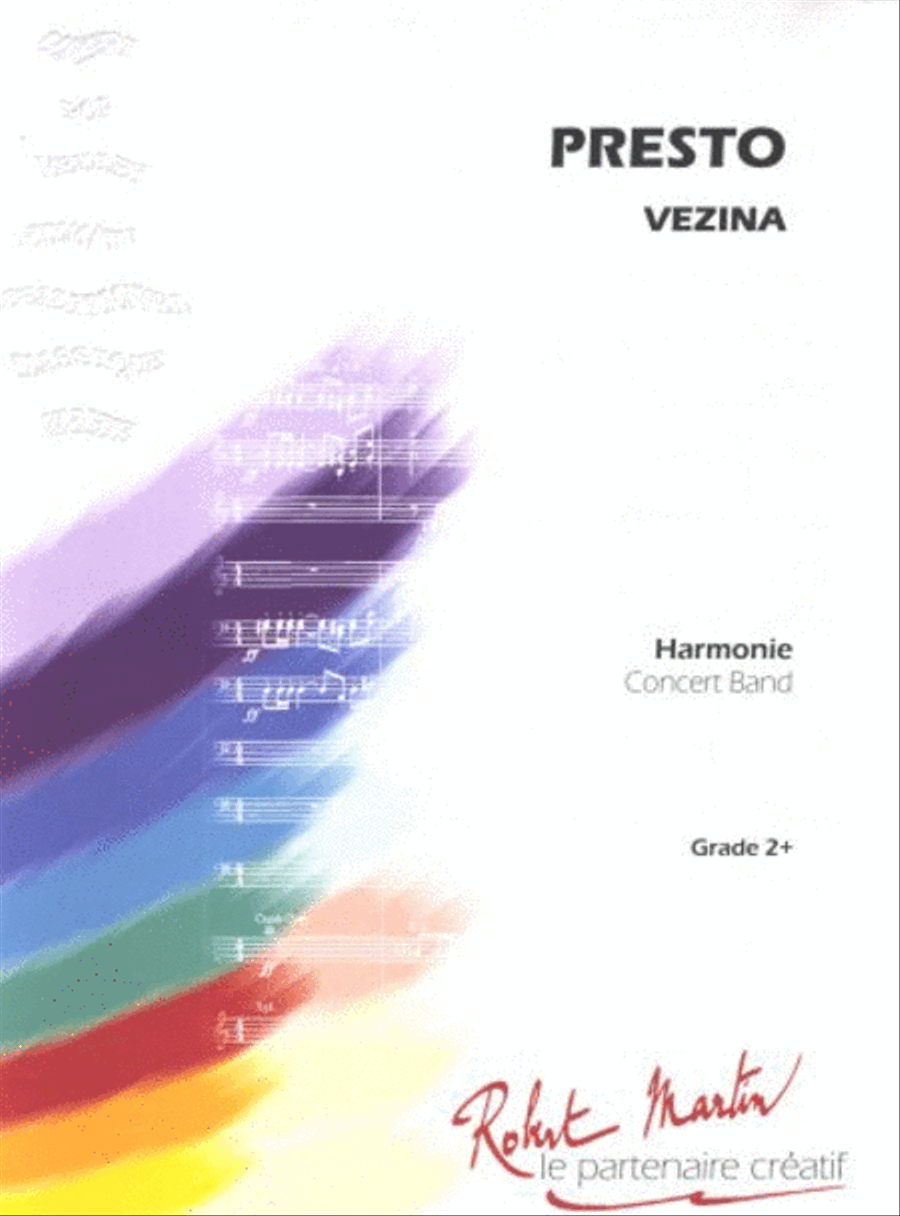 Presto Concert Band scores gallery preview page 1