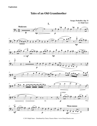 Tales of an Old Grandmother, Op. 31 for Euphonium & Piano