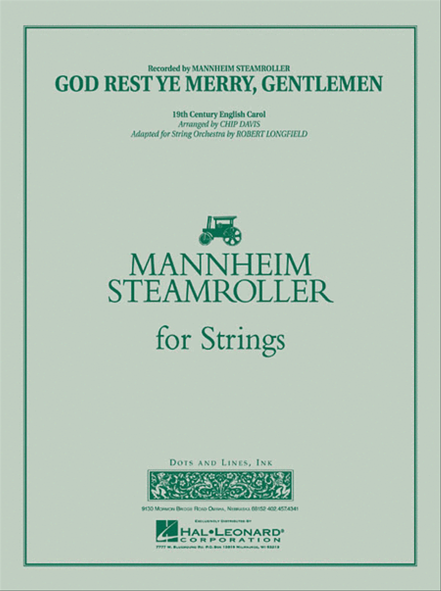 God Rest Ye Merry, Gentlemen Orchestra scores gallery preview page 1