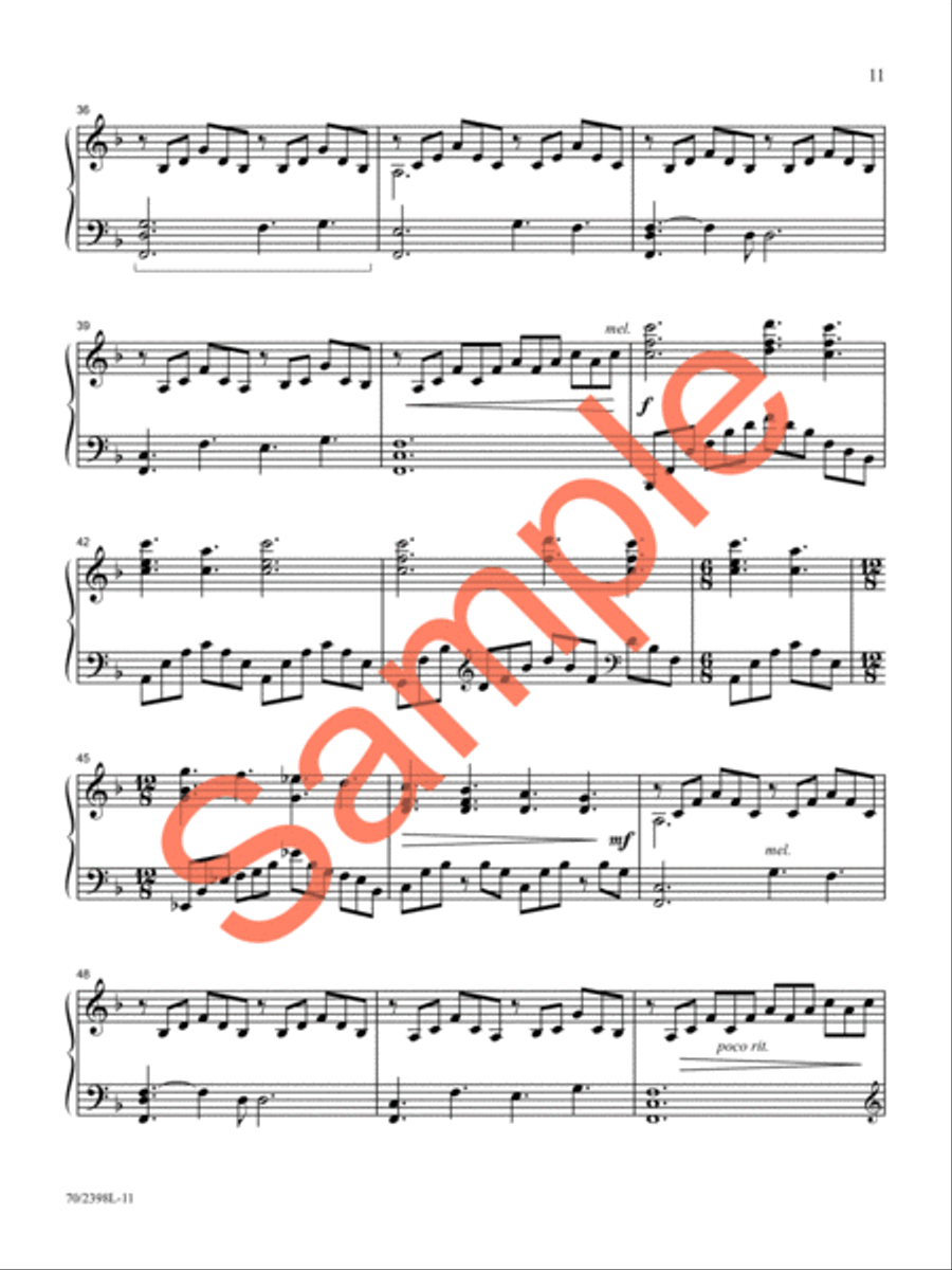 Rest for Your Soul Piano Solo scores gallery preview page 10