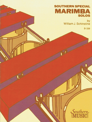 Book cover for Southern Special Marimba Solos