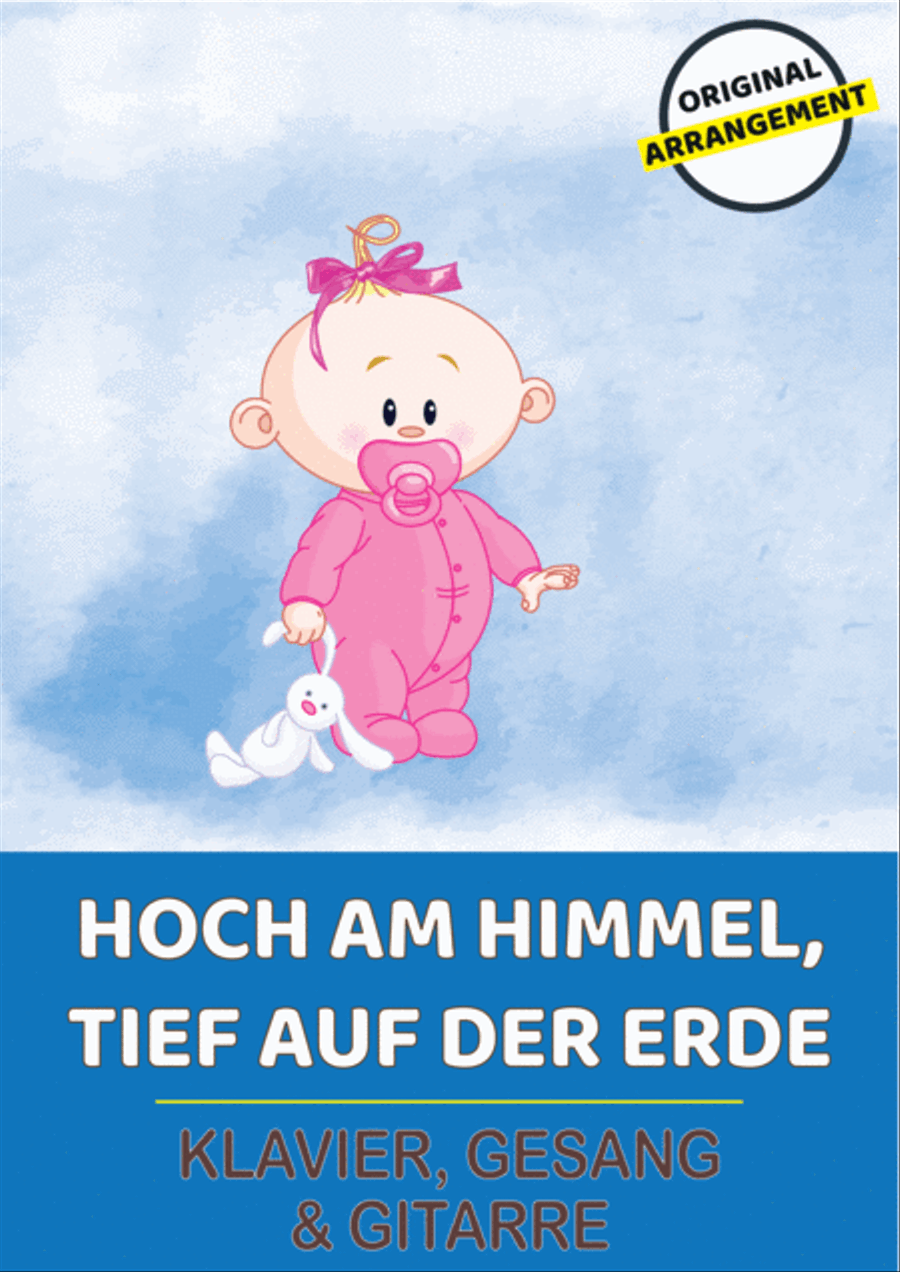 Hoch am Himmel, tief auf der Erde Piano, Vocal, Guitar scores gallery preview page 1