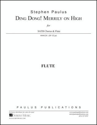 Ding Dong! Merrily on High - FLUTE PART
