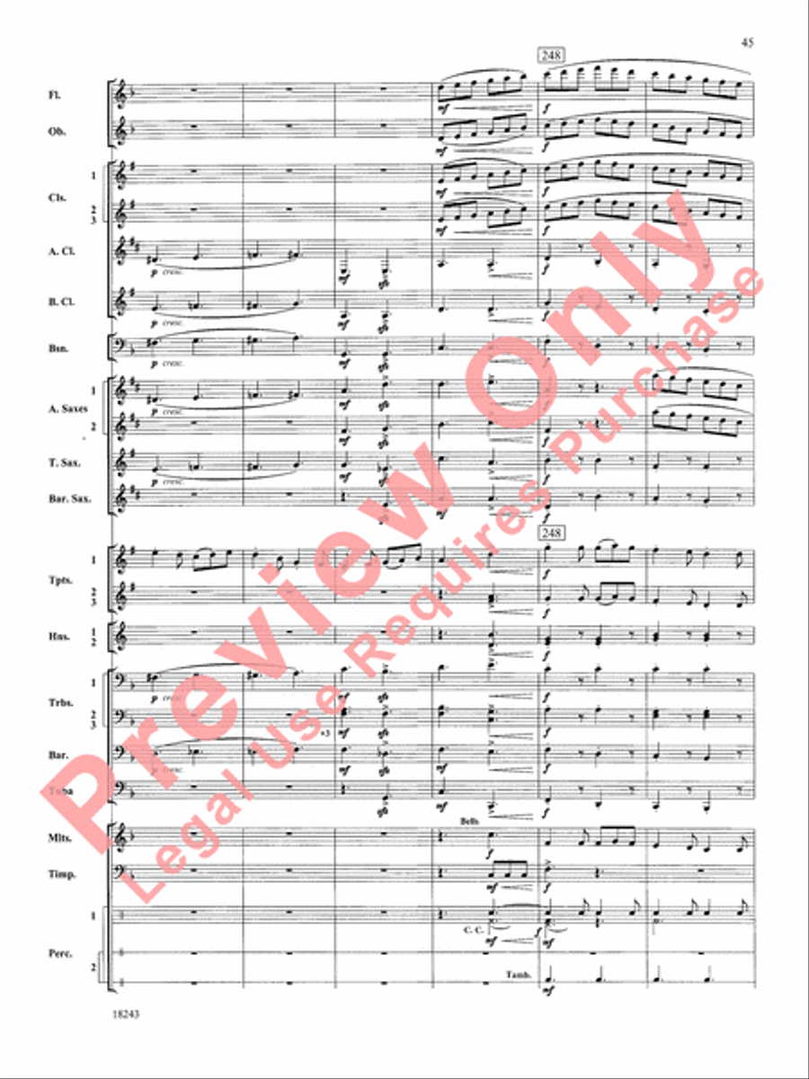 A Longford Legend A Longford Legend Concert Band scores gallery preview page 46
