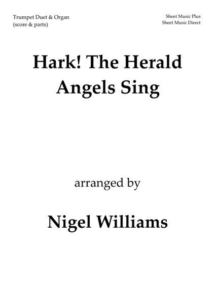 Hark! The Herald Angels Sing, for Trumpet Duet and Organ image number null