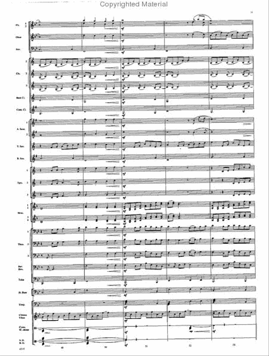Pastorale Pastorale Concert Band scores gallery preview page 12