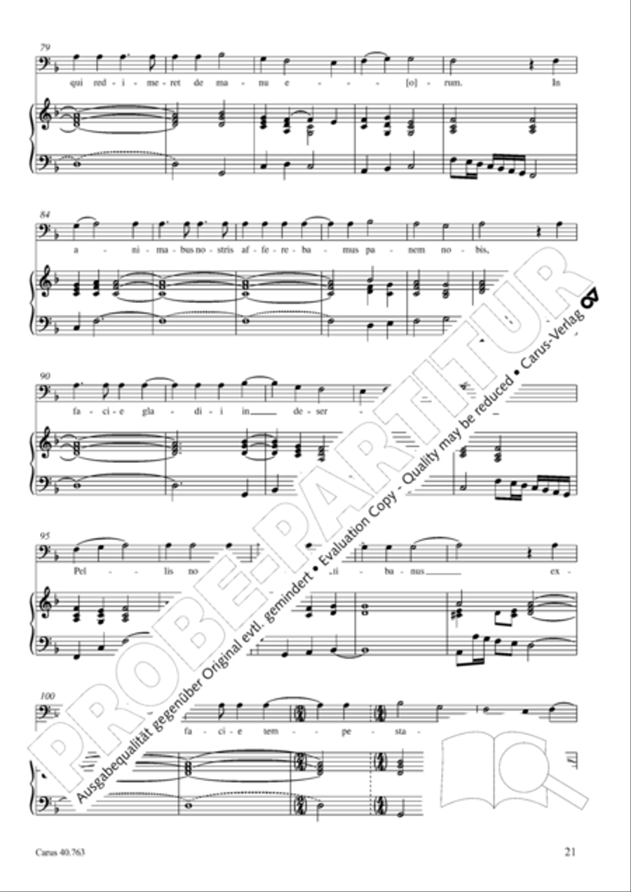 Drei Lamentationen zum Karsamstag Score scores gallery preview page 22