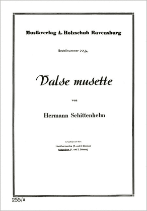 Book cover for Valse musette