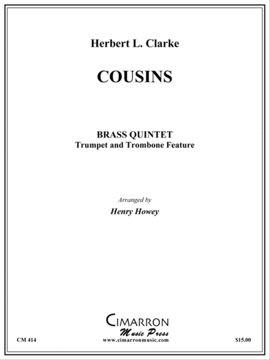 Cousins Brass Quintet scores gallery preview page 1
