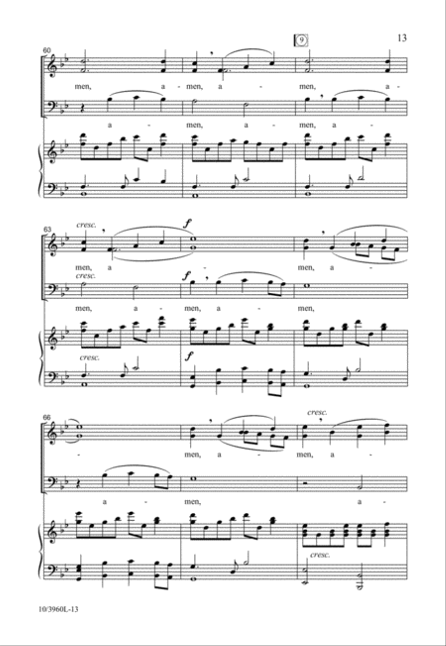 Worthy is the Lamb Worthy is the Lamb 3-Part scores gallery preview page 13