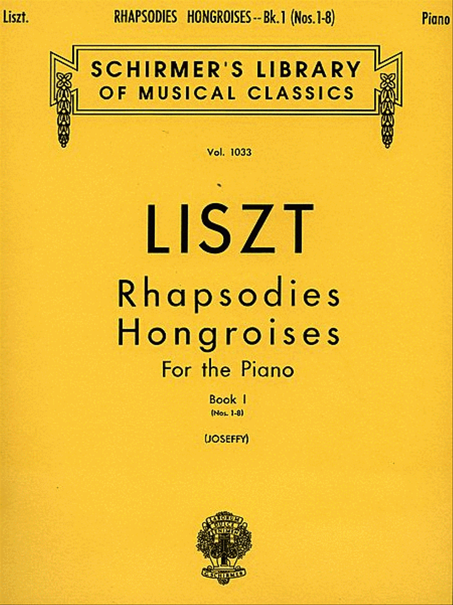 Rhapsodies Hongroises – Book 1: Nos. 1 – 8 Piano Solo scores gallery preview page 1