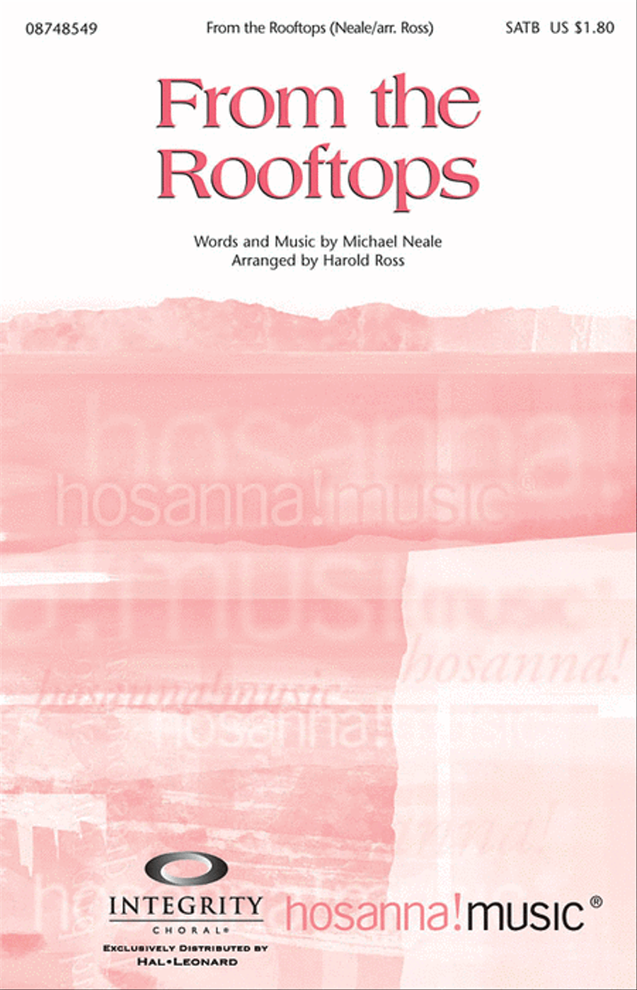 From the Rooftops 4-Part scores gallery preview page 1
