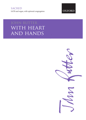 Book cover for With heart and hands