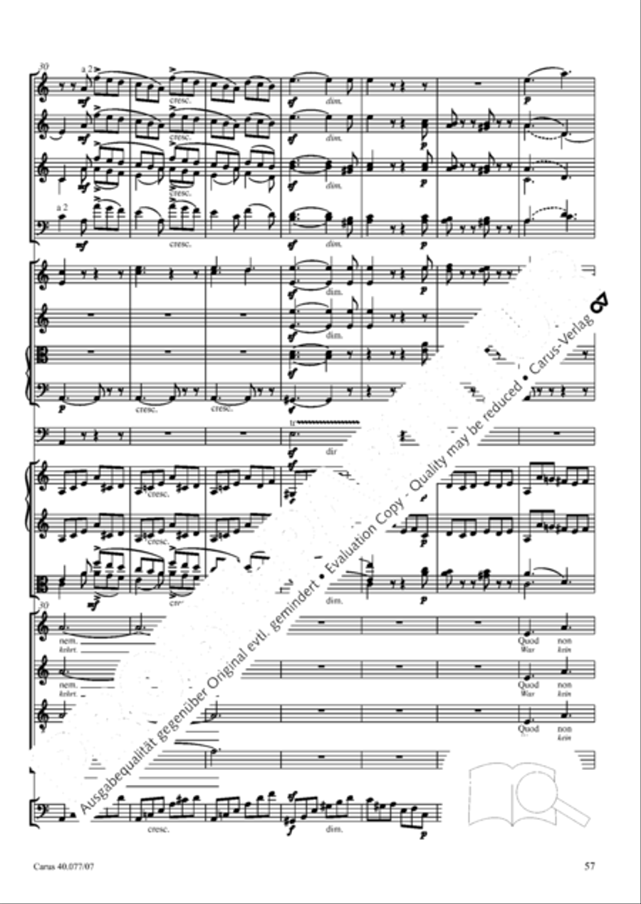 Lauda Sion 4-Part scores gallery preview page 70