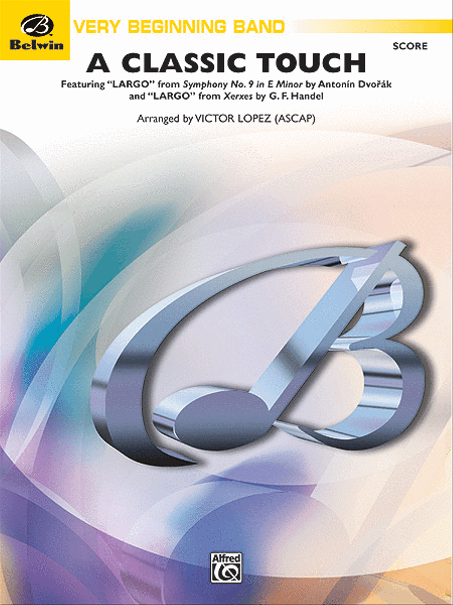 A Classic Touch (Score only) Concert Band scores gallery preview page 1