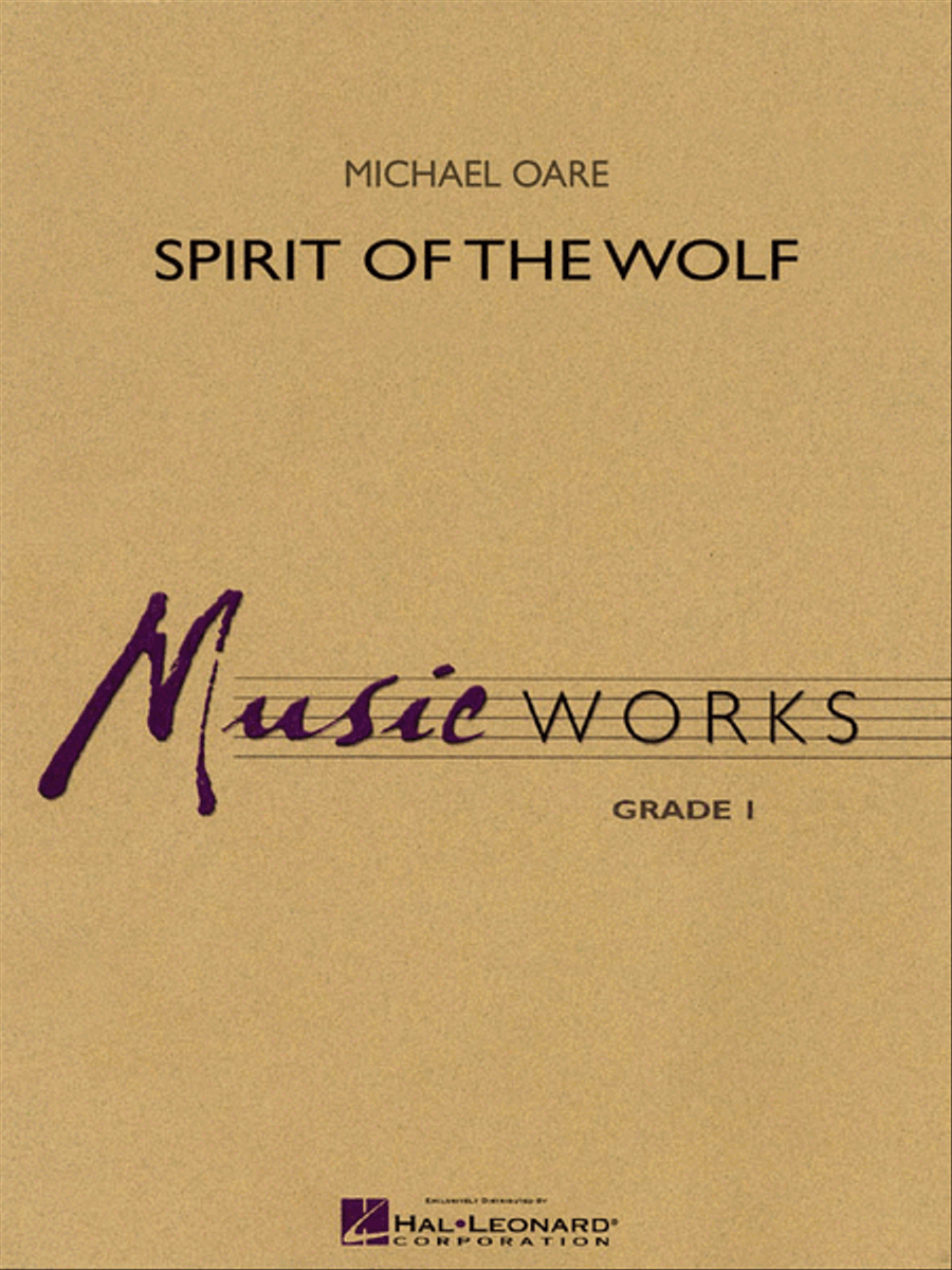 Spirit of the Wolf Concert Band scores gallery preview page 1