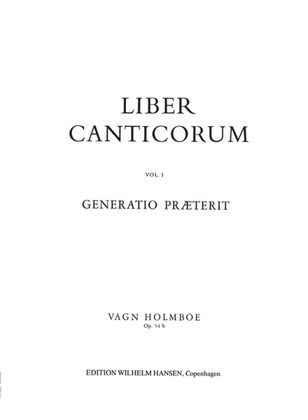 Generatio Praeterit Op.54b