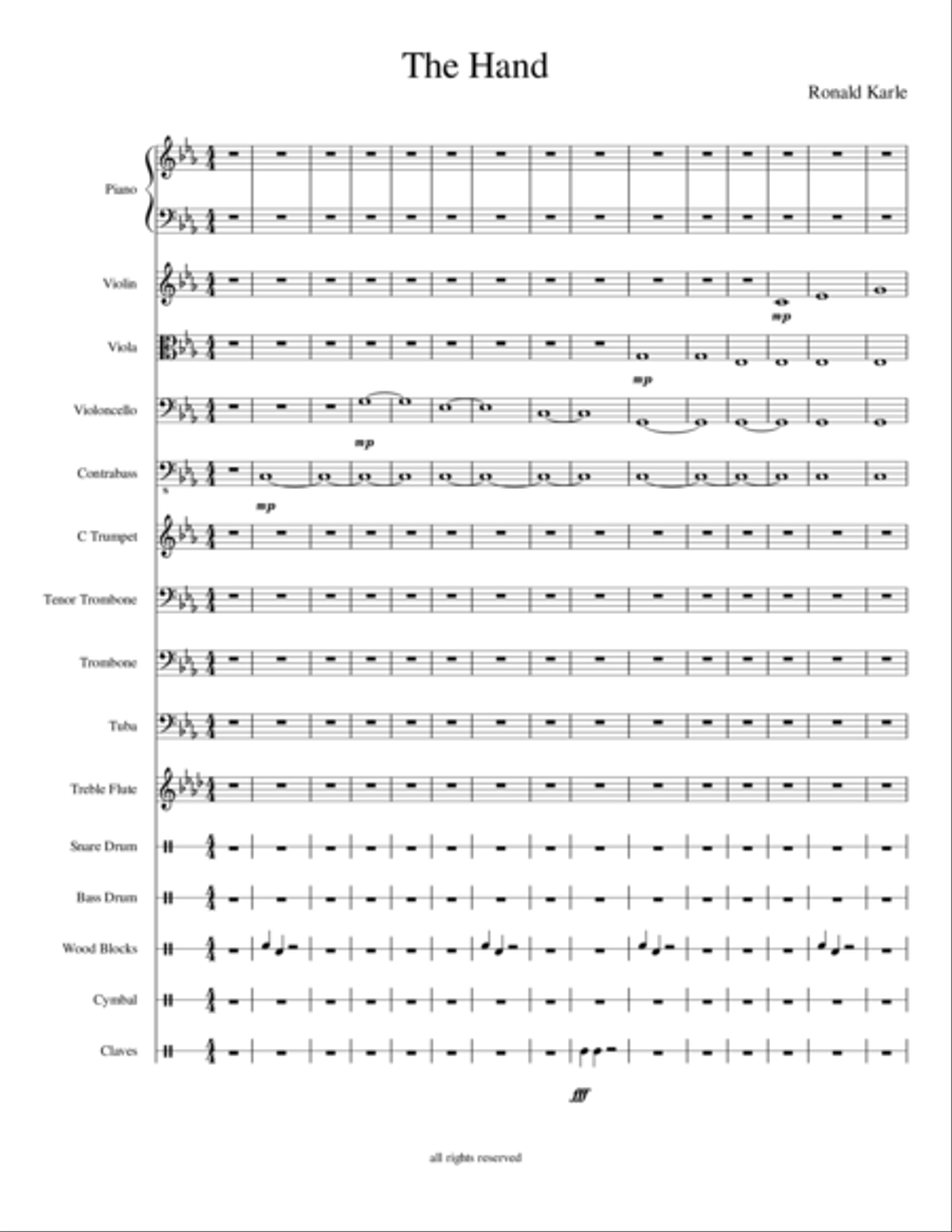 The Hand Full Orchestra scores gallery preview page 2