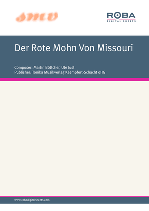 Book cover for Der Rote Mohn Von Missouri