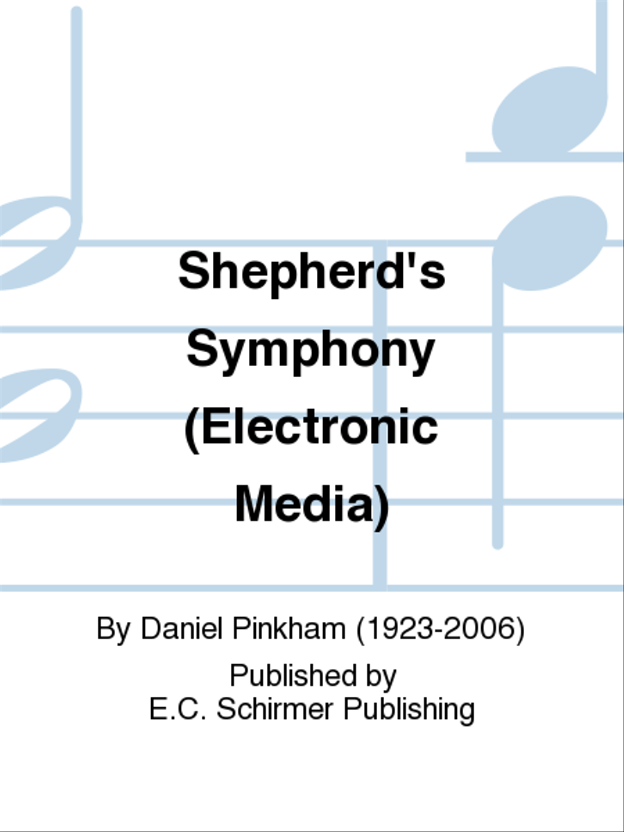 Shepherd's Symphony (Electronic media) Electronic Media scores gallery preview page 1