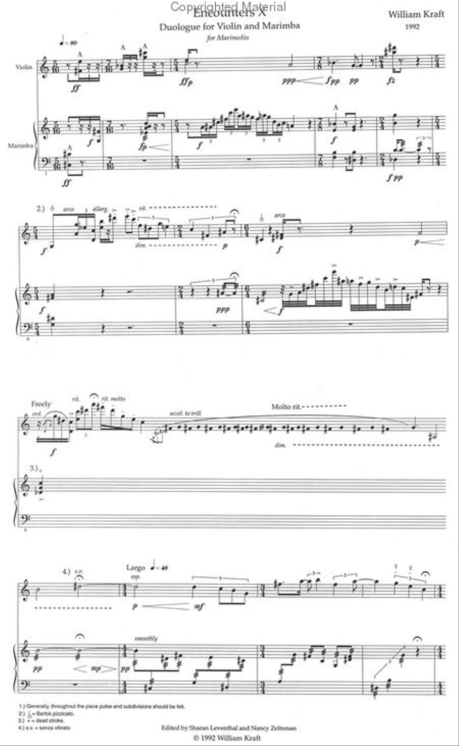 Encounters X: Choir scores gallery preview page 2