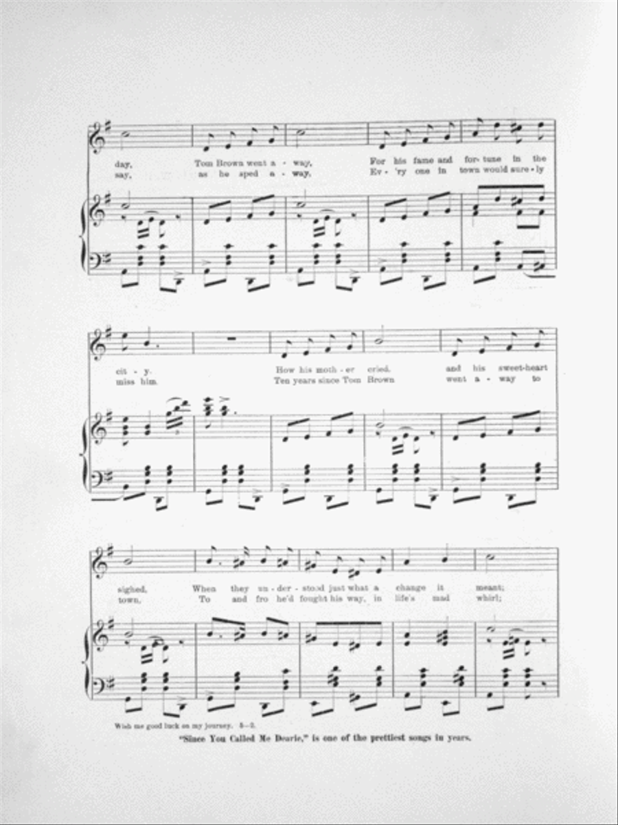 Wish Me Good Luck On My Journey Voice scores gallery preview page 3