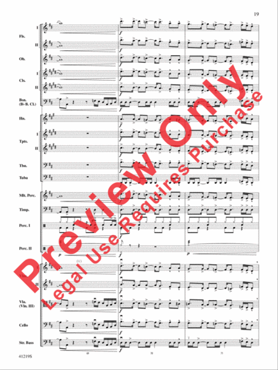 Led Zeppelin Reunion Full Orchestra scores gallery preview page 20