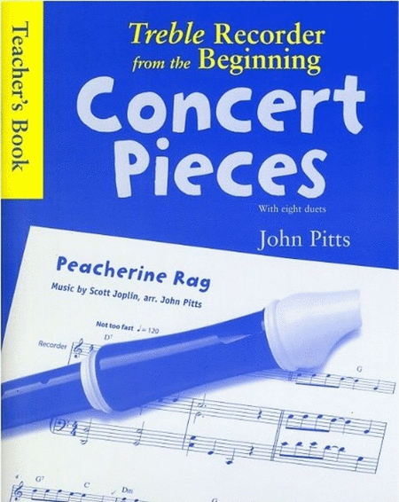 Treble Recorder From Begin Concert Pces Teacher Bk