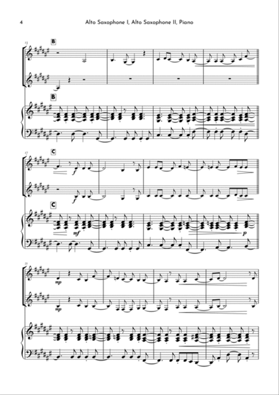 More Than Words More Than Words Woodwind Duet scores gallery preview page 4