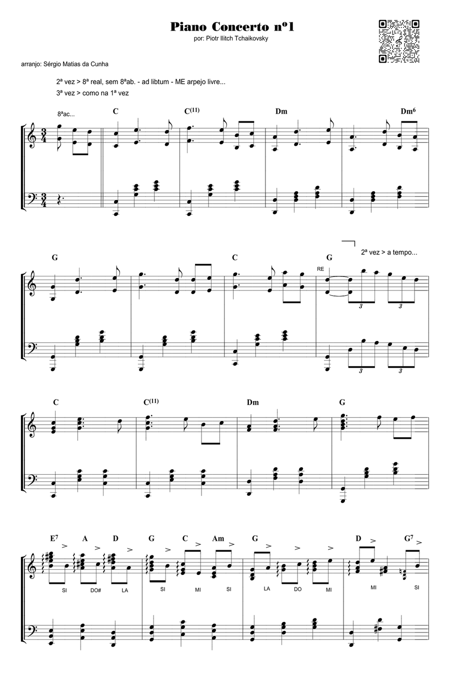 Piano concerto nº1 (fase2) Piano Solo scores gallery preview page 1