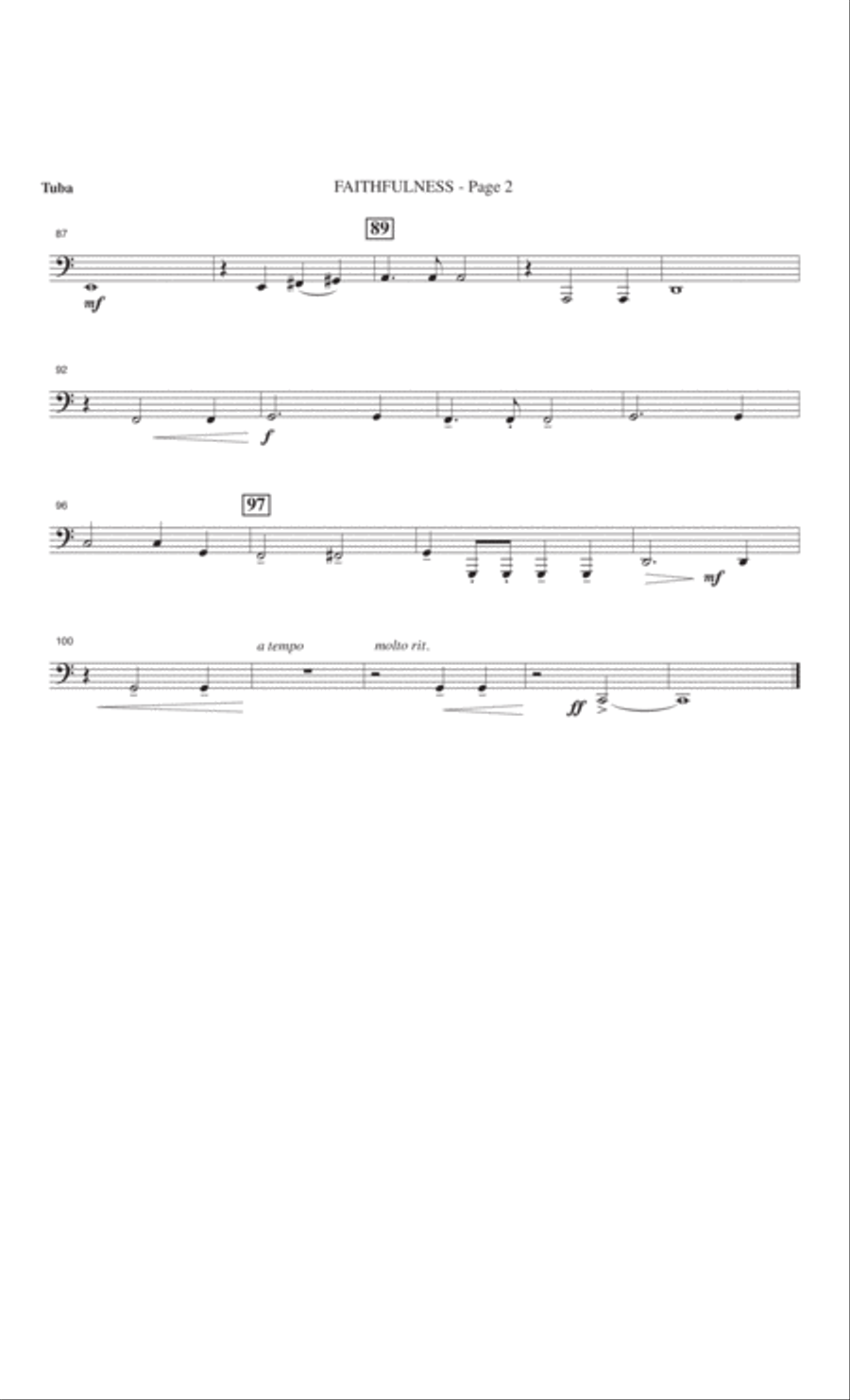 Faithfulness Faithfulness 4-Part scores gallery preview page 48