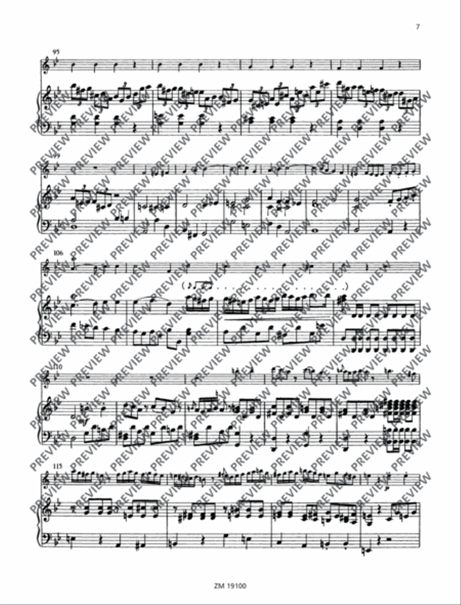 Sonata Sonata Flute Solo scores gallery preview page 8