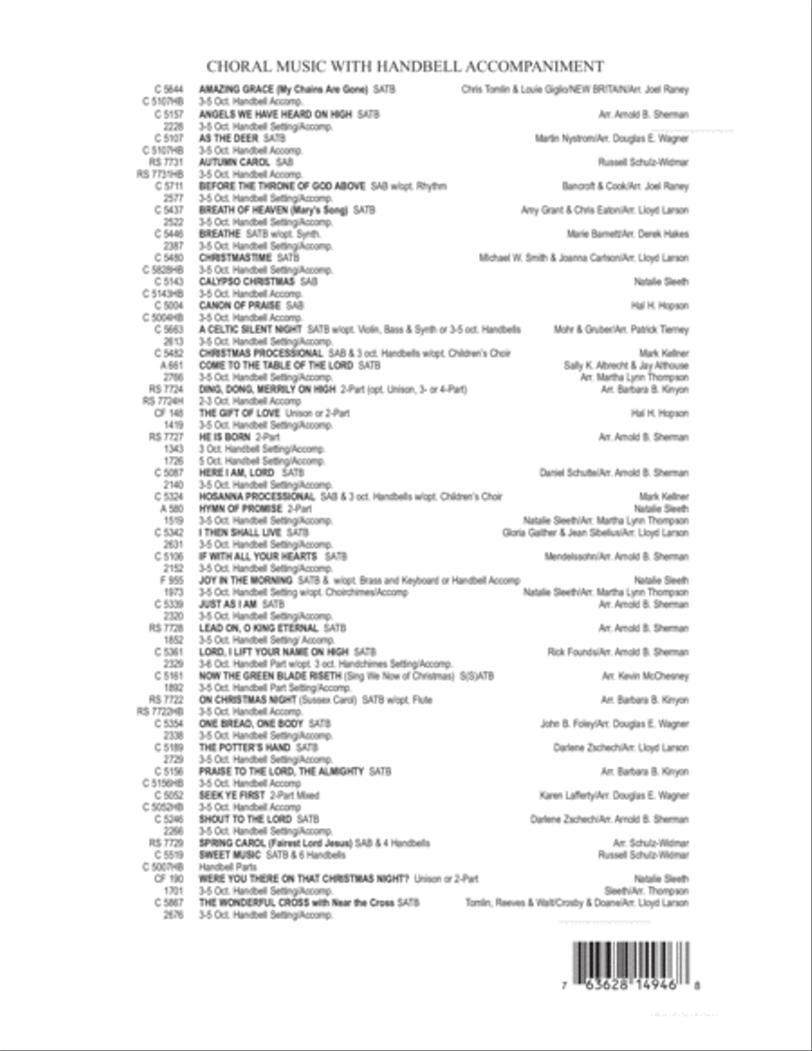 Come to the Table of the Lord Choir scores gallery preview page 8