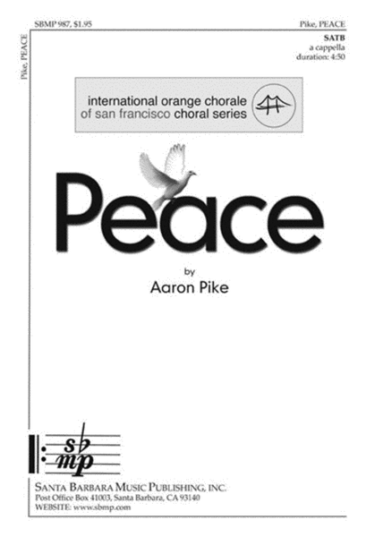 Peace - SATB Octavo image number null