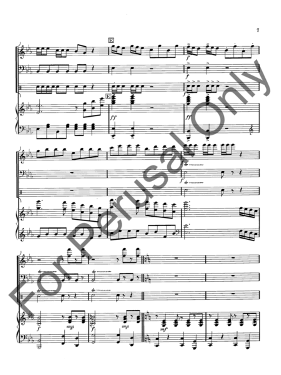 Good News From Beijing To The Borderland Village Percussion scores gallery preview page 8
