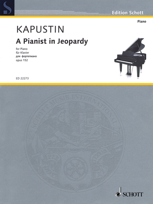 Book cover for A Pianist in Jeopardy, Op. 152